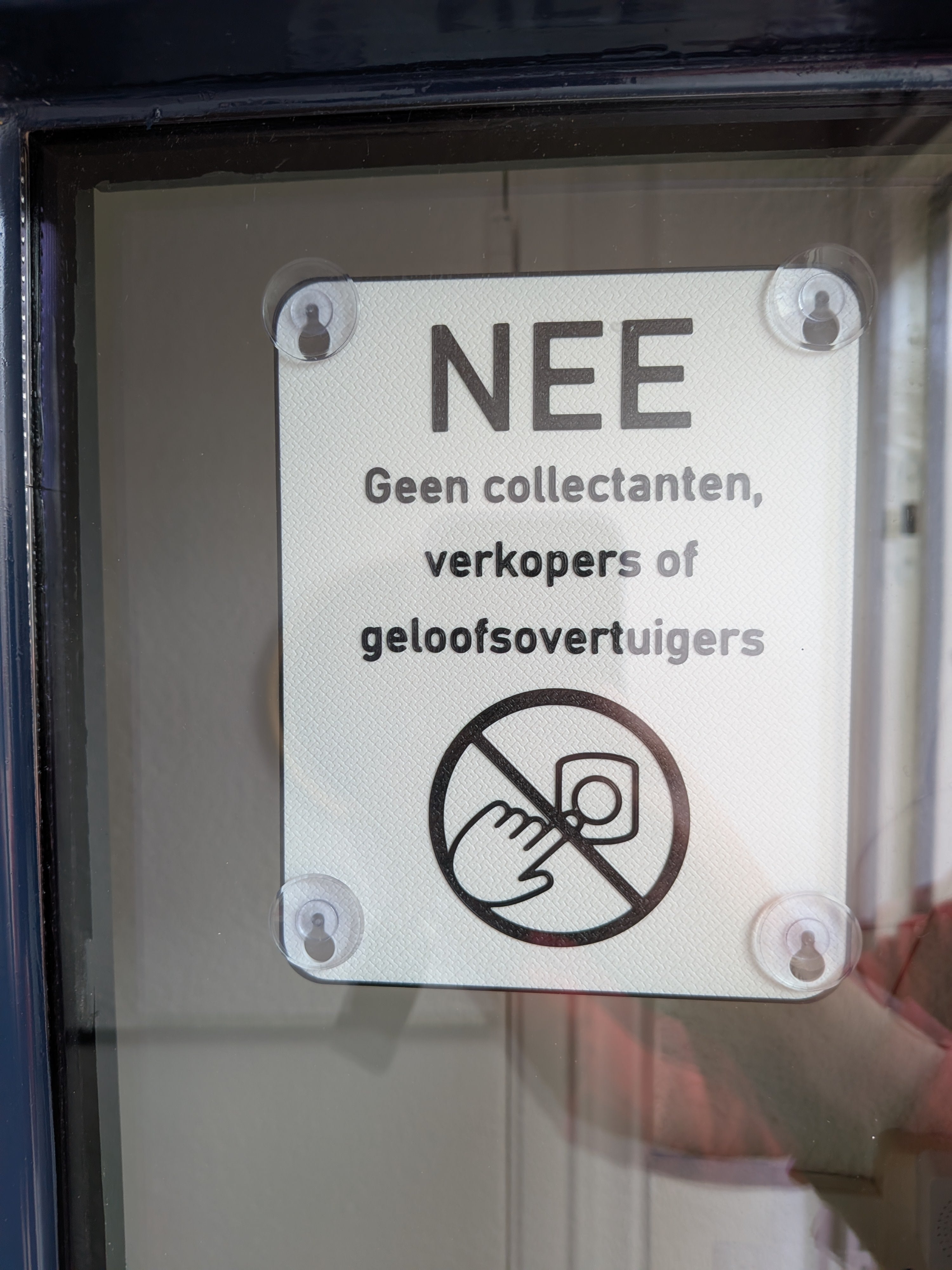 🛑 NEE Bord Raam