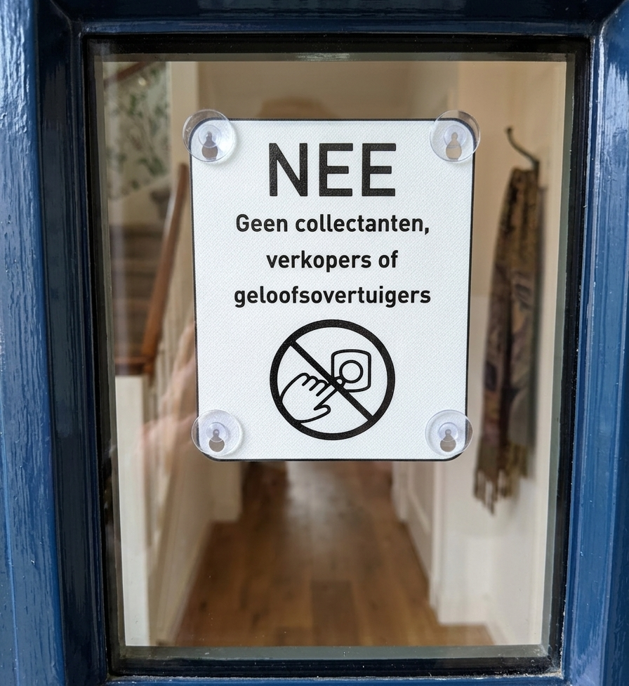 🛑 NEE Bord Raam