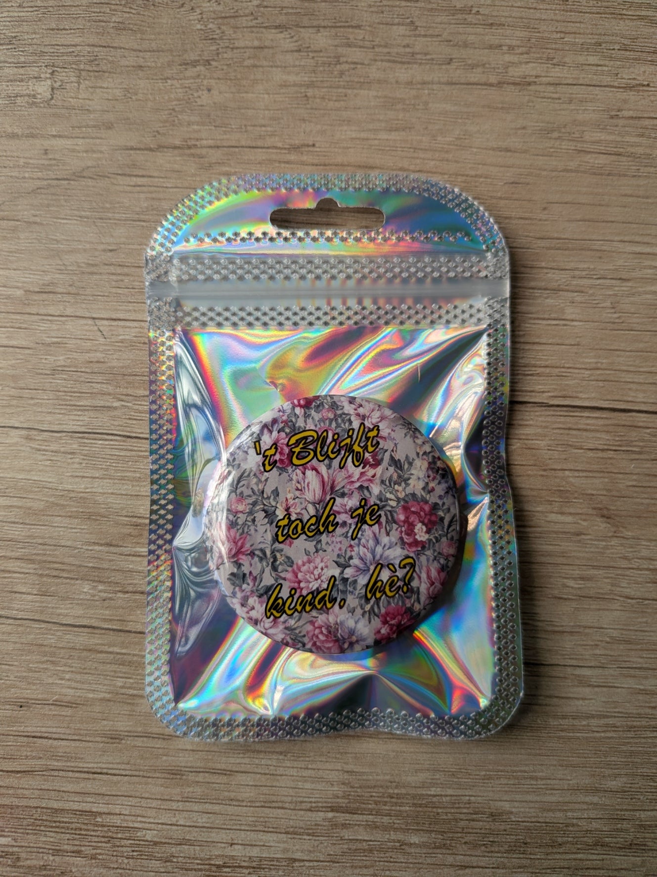 De Retro Jurk-Button